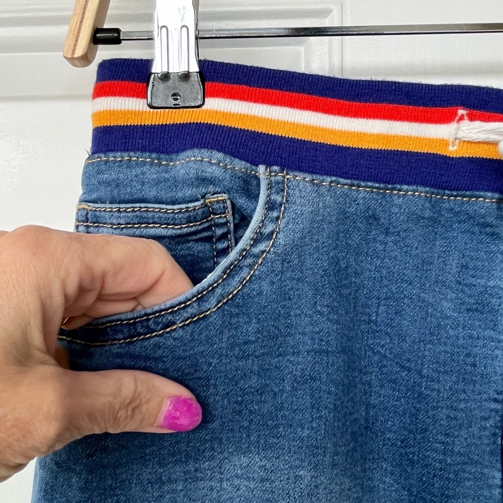 •Cat & Jack• Drawstring Waistband Denim Skirt - Size XL (14/16) - Picture 3 of 7